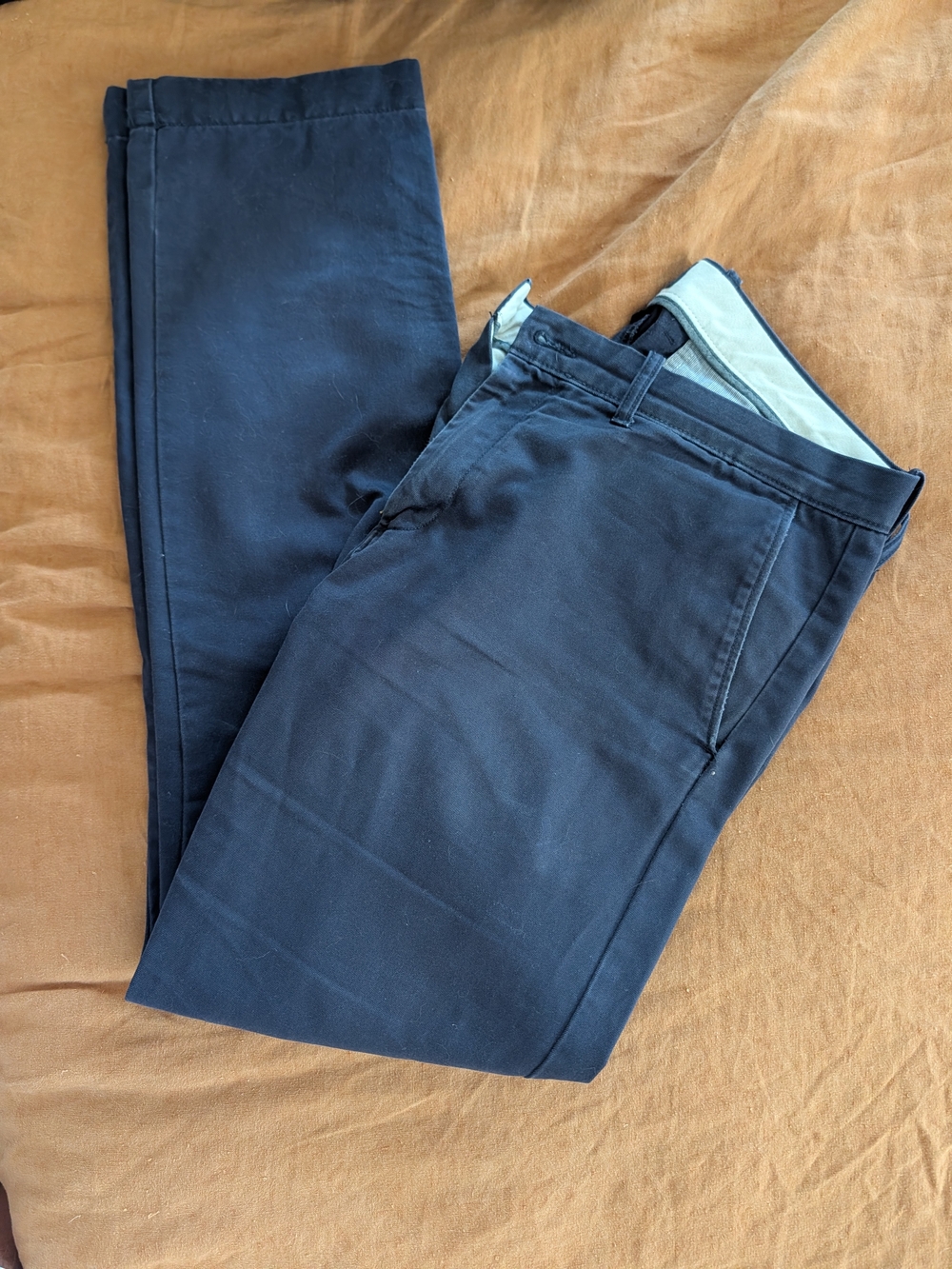 J.Crew 484 Broken-In Chino Navy 34x34